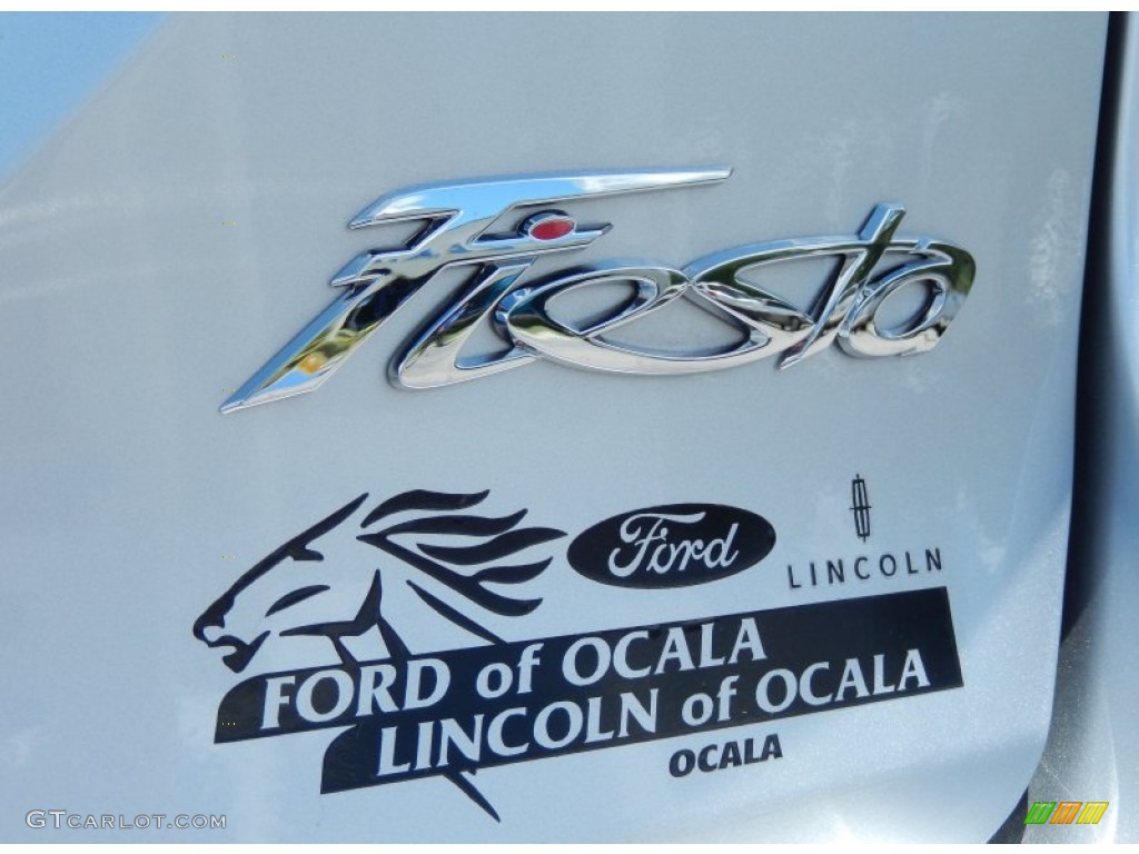 2014 Fiesta S Sedan - Ingot Silver / Charcoal Black photo #4