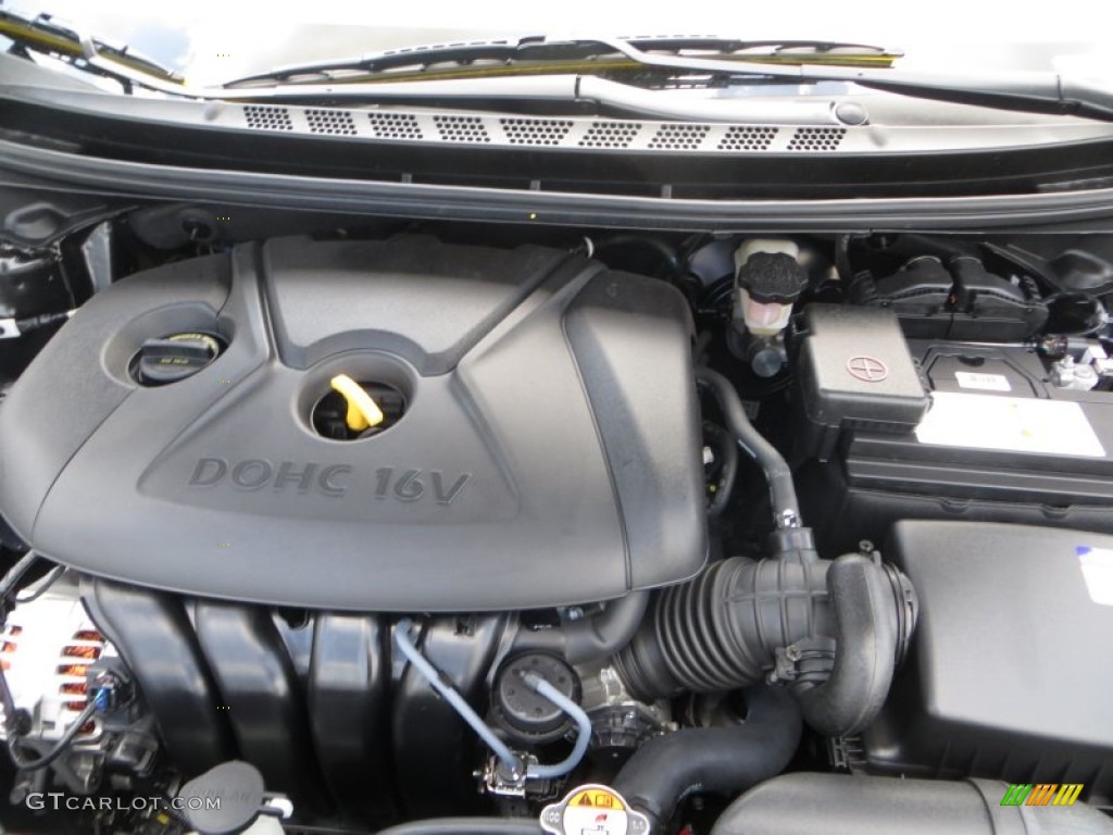 2013 Elantra Limited - Black / Black photo #17