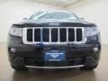 2011 Brilliant Black Crystal Pearl Jeep Grand Cherokee Overland 4x4  photo #3