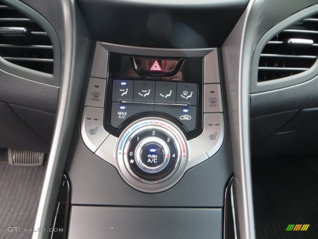 2013 Elantra Limited - Black / Black photo #28