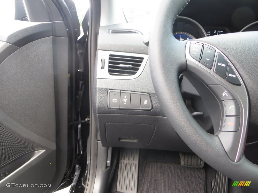 2013 Elantra Limited - Black / Black photo #32