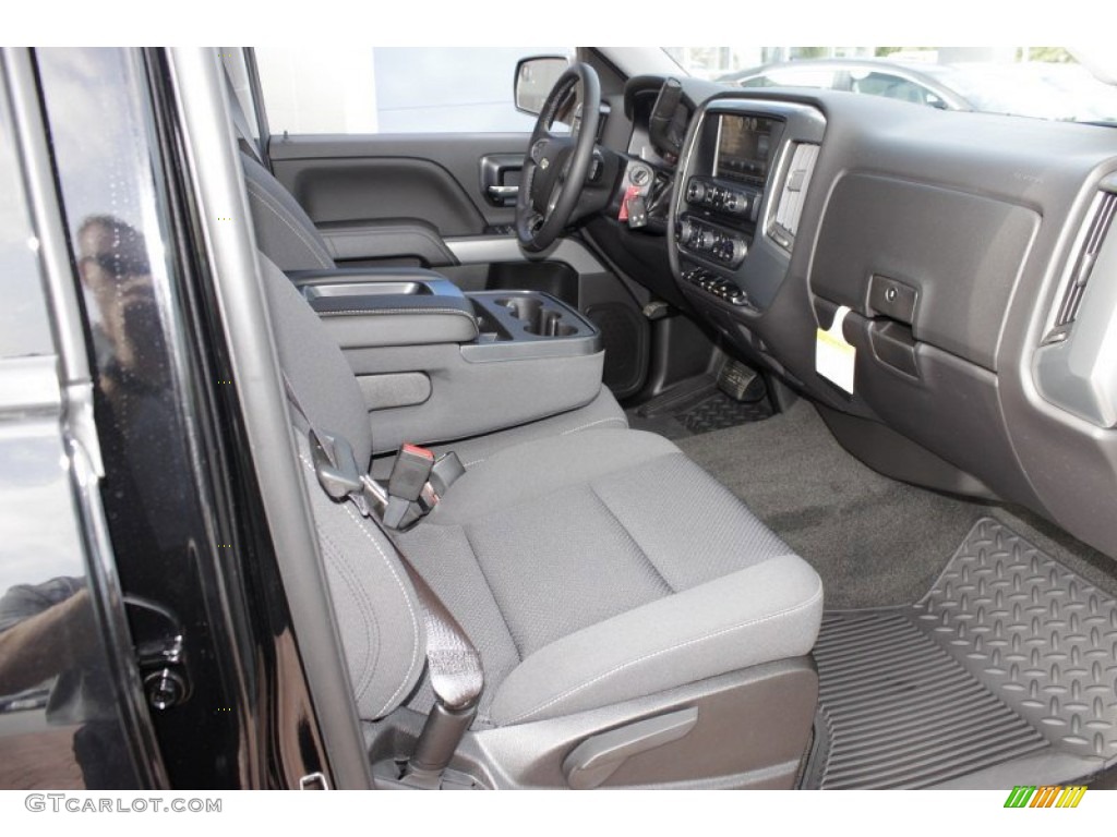 2014 Silverado 1500 LTZ Z71 Double Cab 4x4 - Black / Jet Black photo #6