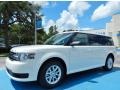 2014 White Suede Ford Flex SE  photo #1