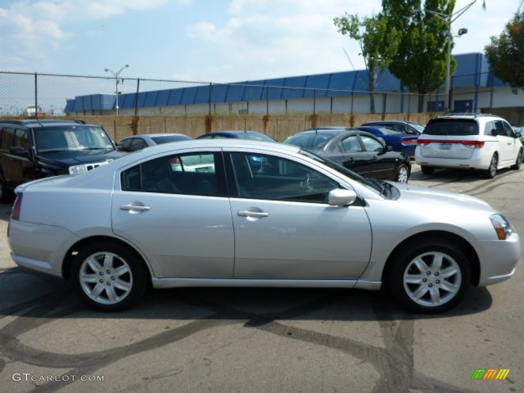 2006 Galant SE - Liquid Silver Metallic / Black photo #2
