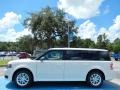 2014 White Suede Ford Flex SE  photo #2