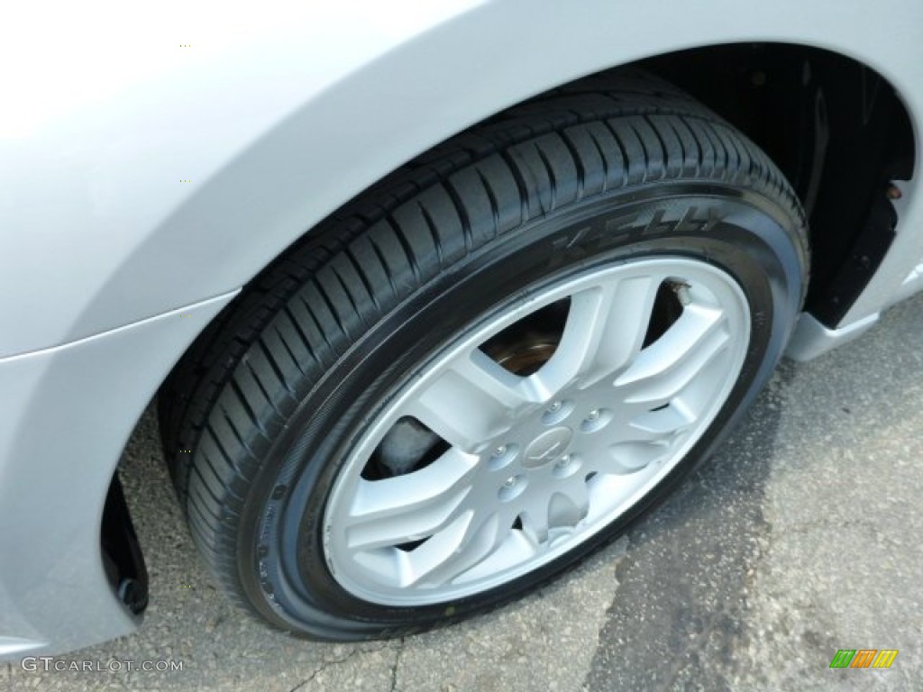 2006 Galant SE - Liquid Silver Metallic / Black photo #9