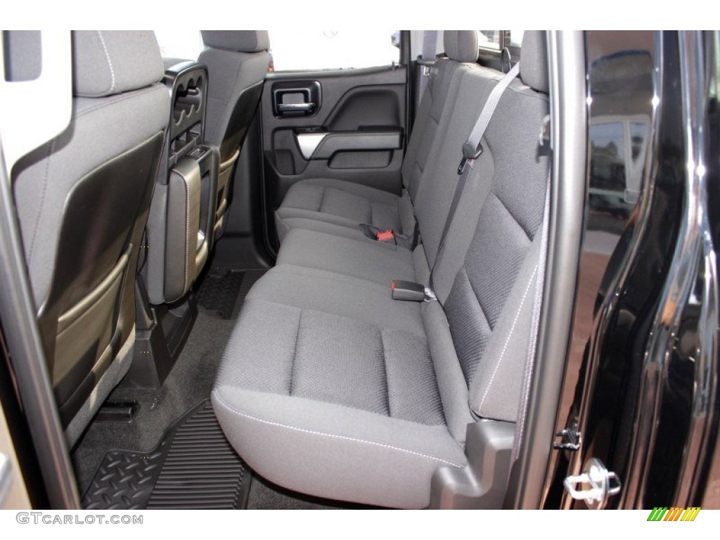 2014 Chevrolet Silverado 1500 LTZ Z71 Double Cab 4x4 Rear Seat Photo #84845019