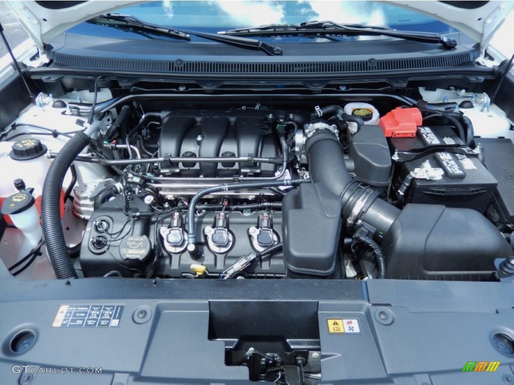 2014 Ford Flex SE 3.5 Liter DOHC 24-Valve Ti-VCT V6 Engine Photo #84845040