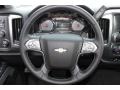 Jet Black 2014 Chevrolet Silverado 1500 LTZ Z71 Double Cab 4x4 Steering Wheel