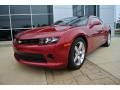 Crystal Red Tintcoat 2014 Chevrolet Camaro LT Coupe Exterior