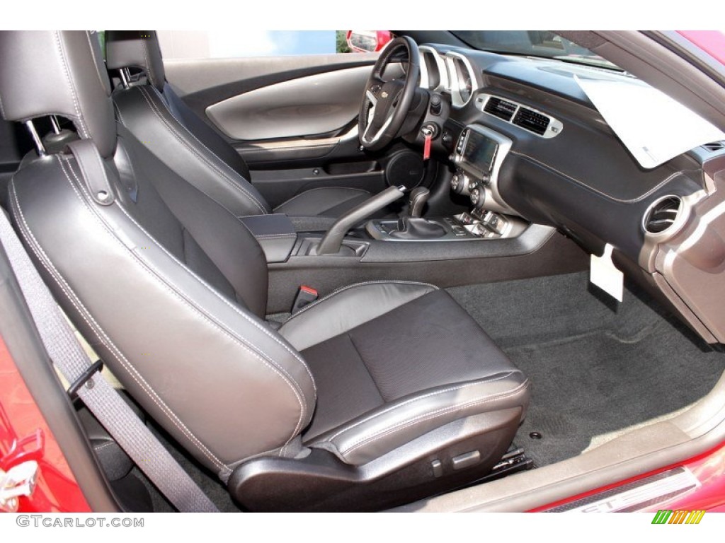 Black Interior 2014 Chevrolet Camaro SS/RS Coupe Photo #84845466