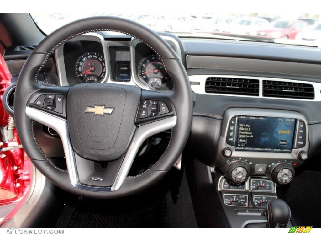 2014 Chevrolet Camaro SS/RS Coupe Black Dashboard Photo #84845496