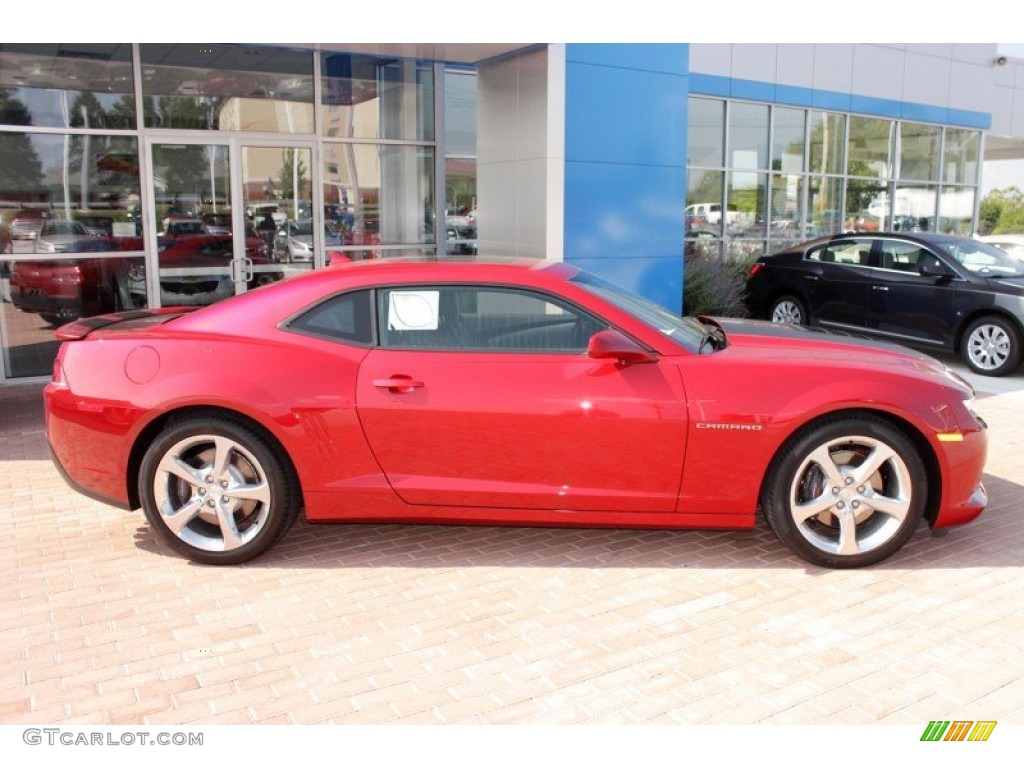 2014 Camaro SS/RS Coupe - Crystal Red Tintcoat / Black photo #12