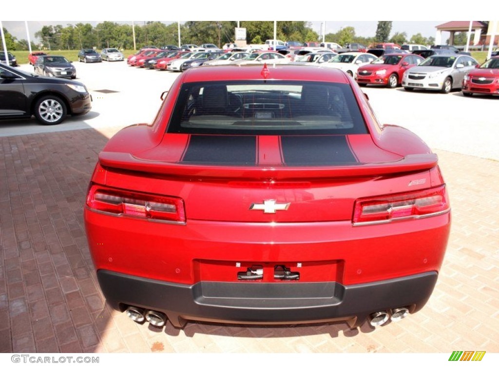 2014 Camaro SS/RS Coupe - Crystal Red Tintcoat / Black photo #14
