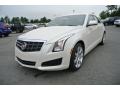 2013 White Diamond Tricoat Cadillac ATS 2.5L  photo #2