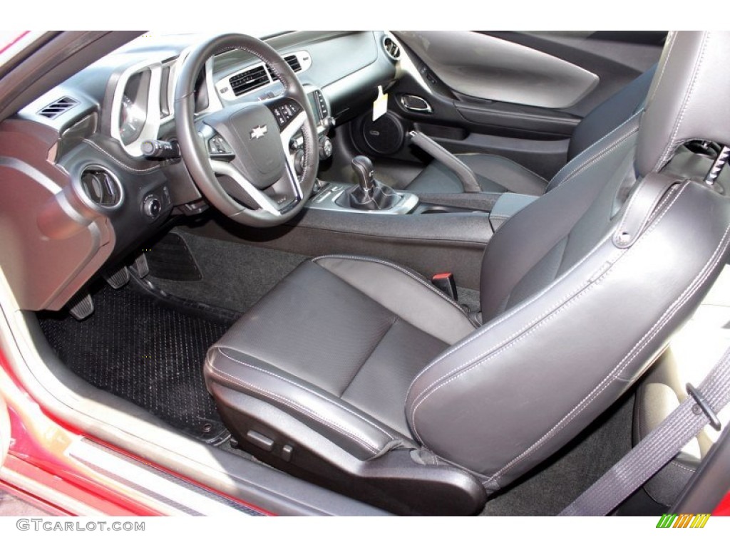 Black Interior 2014 Chevrolet Camaro SS/RS Coupe Photo #84845763