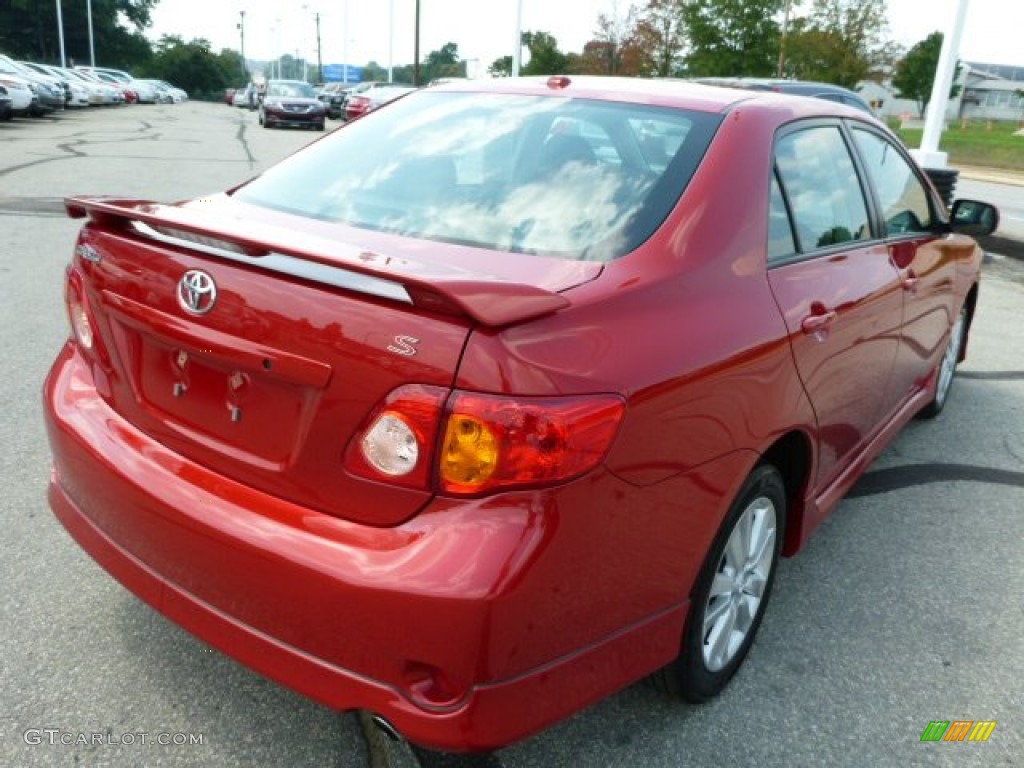 2010 Barcelona Red Metallic Toyota Corolla XLE 84810054 Photo 3