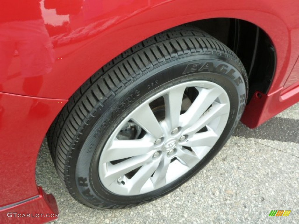 2010 Barcelona Red Metallic Toyota Corolla XLE 84810054 Photo 9