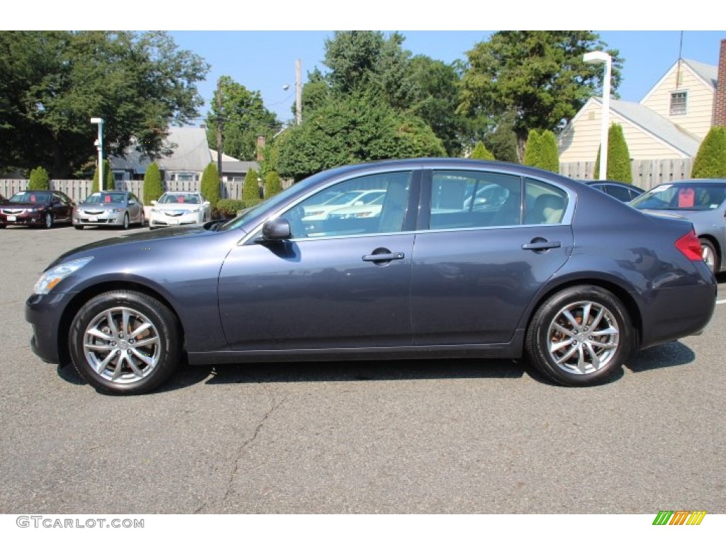 Blue Slate Metallic 2007 Infiniti G 35 x Sedan Exterior Photo #84846579