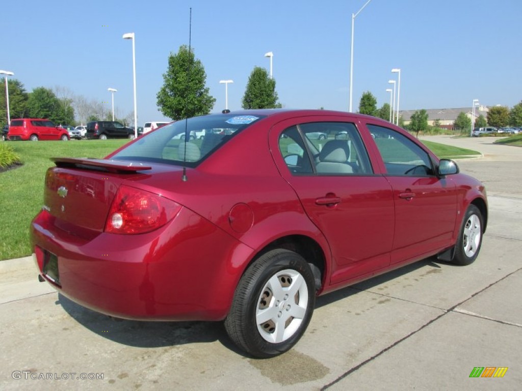 2008 Cobalt LT Sedan - Sport Red Tint Coat / Gray photo #3