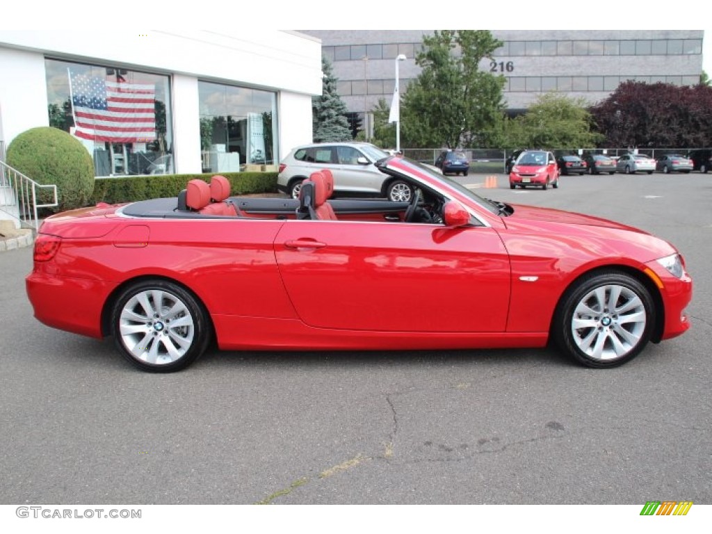 Crimson Red 2012 BMW 3 Series 328i Convertible Exterior Photo #84848087