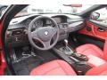 Coral Red/Black Interior Photo for 2012 BMW 3 Series #84848223