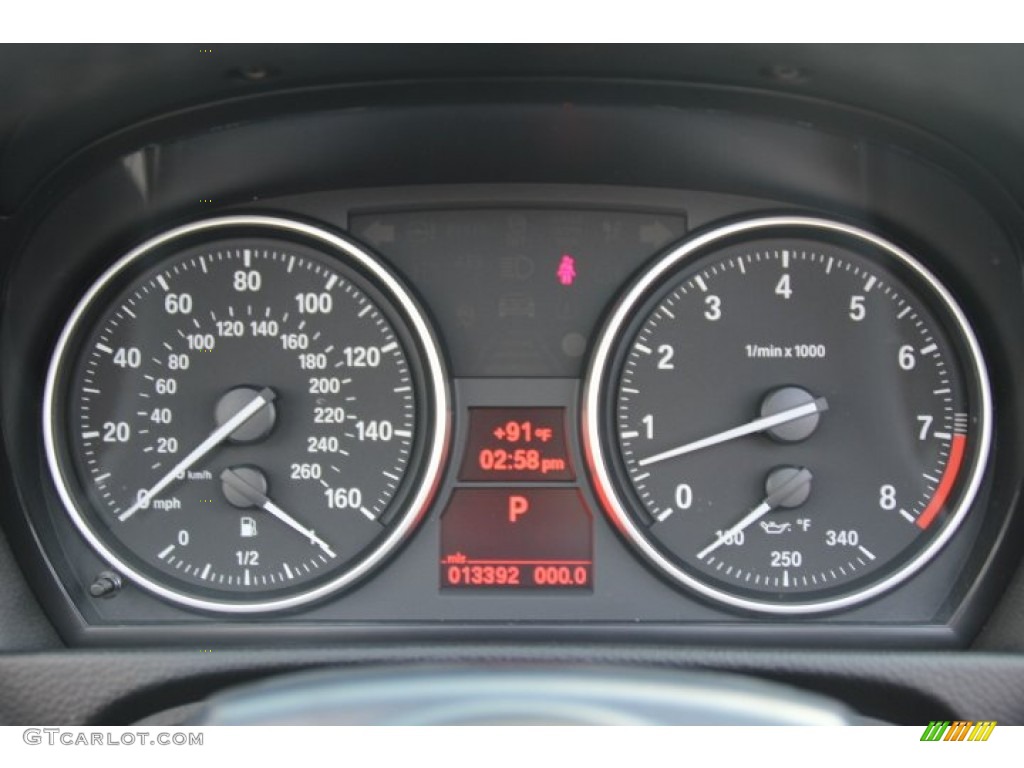 2012 BMW 3 Series 328i Convertible Gauges Photo #84848427