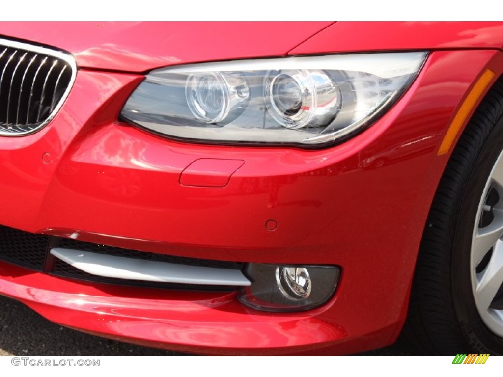 2012 3 Series 328i Convertible - Crimson Red / Coral Red/Black photo #28