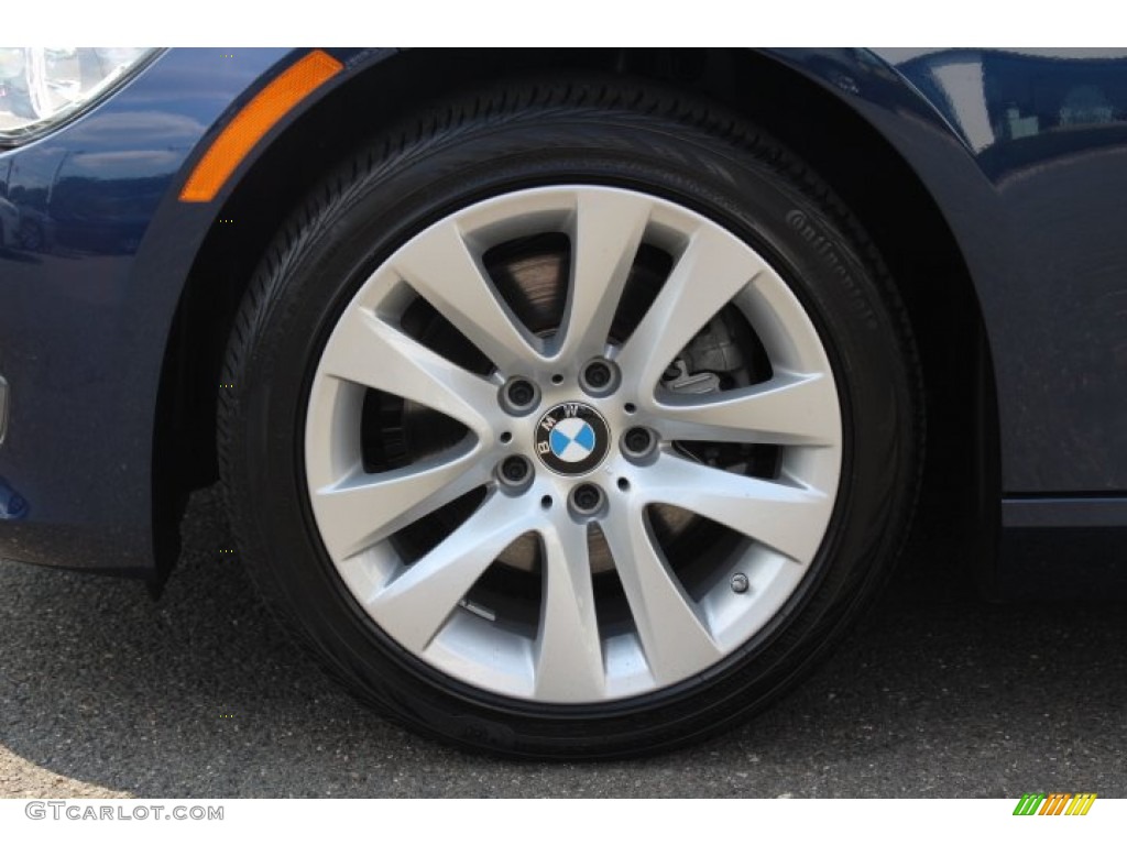 2013 3 Series 328i xDrive Coupe - Deep Sea Blue Metallic / Everest Grey/Black photo #30