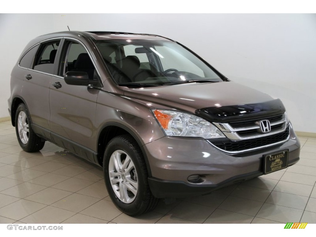 2011 CR-V EX 4WD - Urban Titanium Metallic / Black photo #1