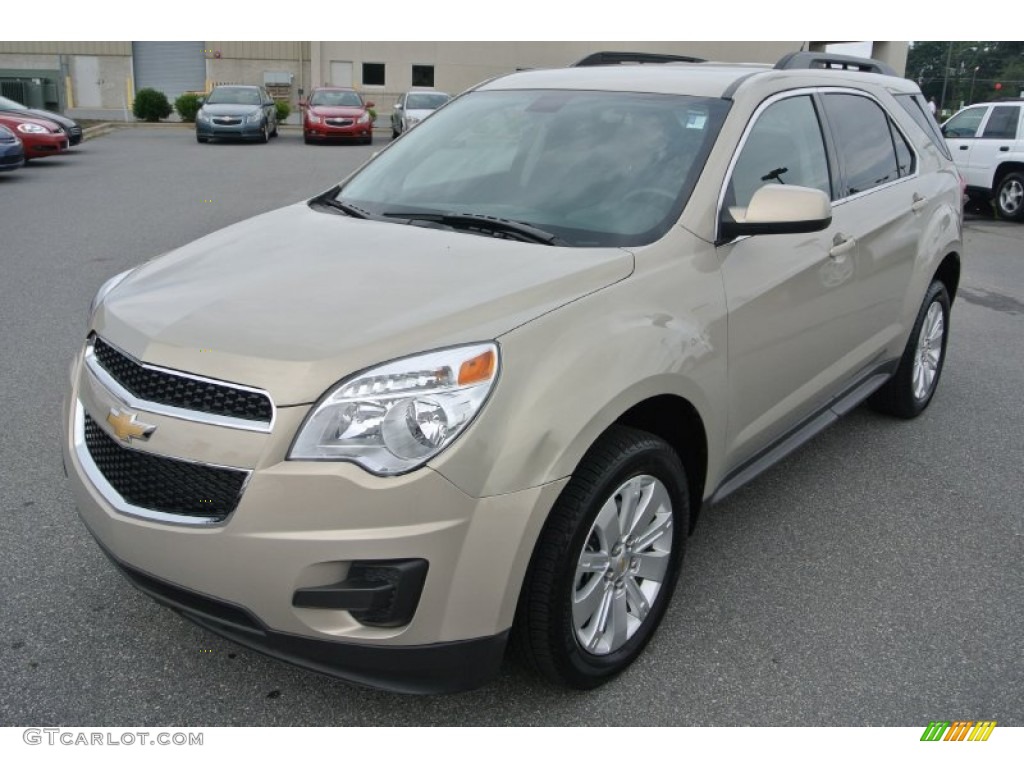 Gold Mist Metallic 2011 Chevrolet Equinox LT Exterior Photo #84851112