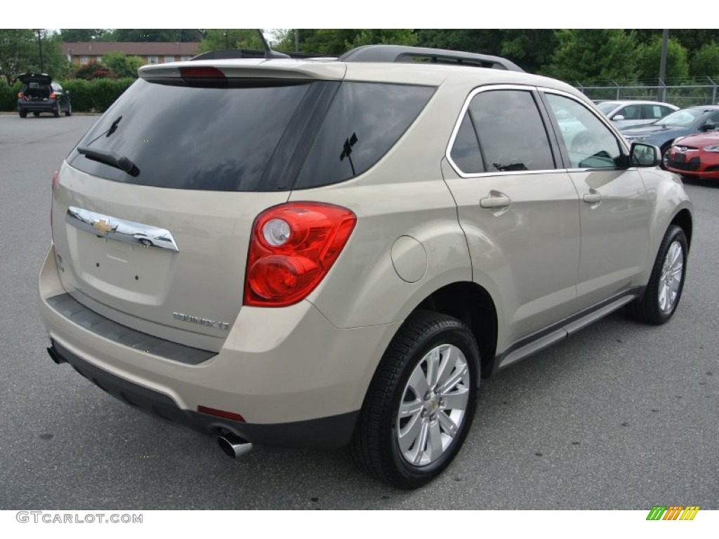 Gold Mist Metallic 2011 Chevrolet Equinox LT Exterior Photo #84851166