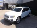 2013 Bright White Jeep Compass Latitude  photo #2