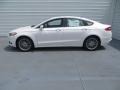 White Platinum Metallic Tri-coat - Fusion SE 2.0 EcoBoost Photo No. 6