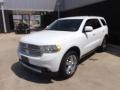 2013 Bright White Dodge Durango SXT  photo #2