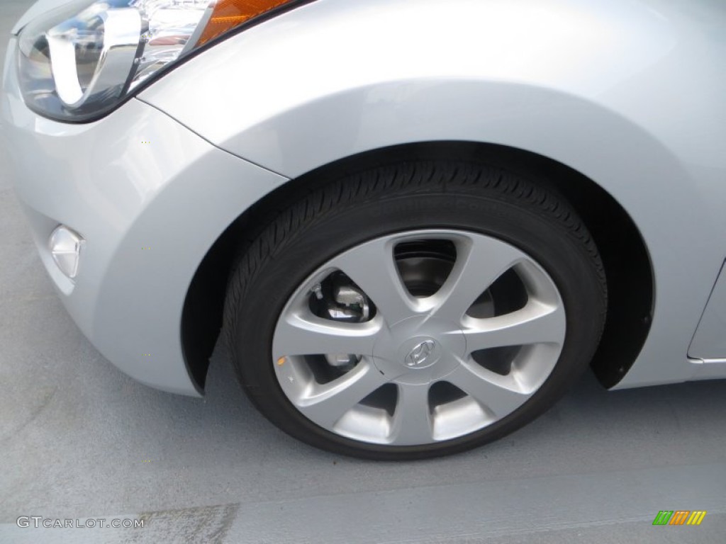2013 Elantra Limited - Silver / Gray photo #11