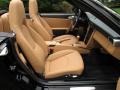 2009 Porsche 911 Black/Sand Beige Interior Front Seat Photo