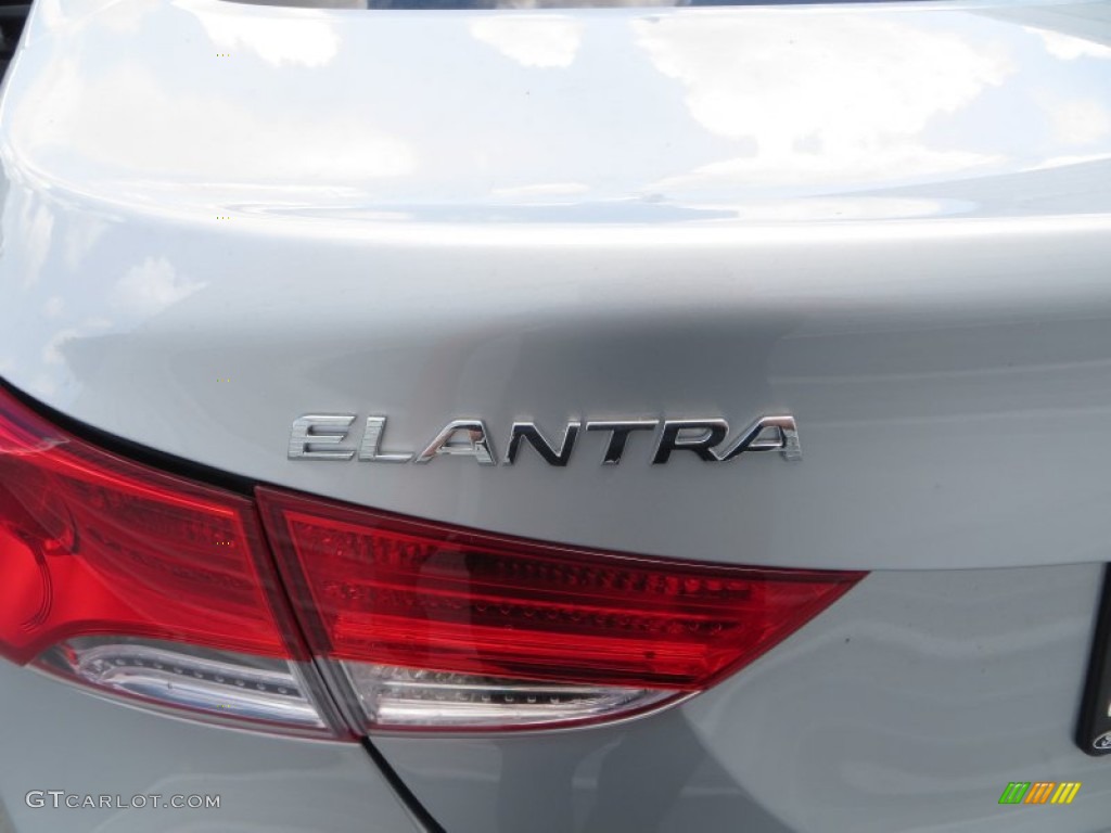 2013 Elantra Limited - Silver / Gray photo #14