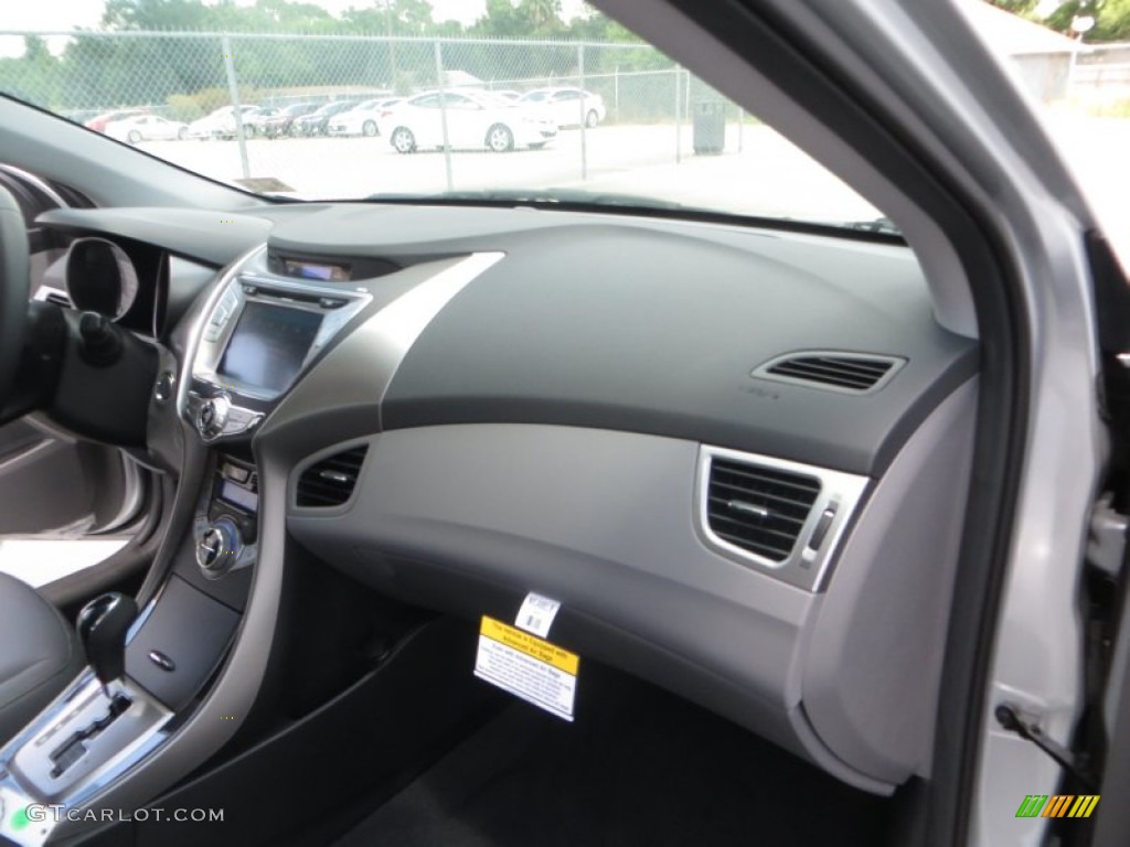 2013 Elantra Limited - Silver / Gray photo #18