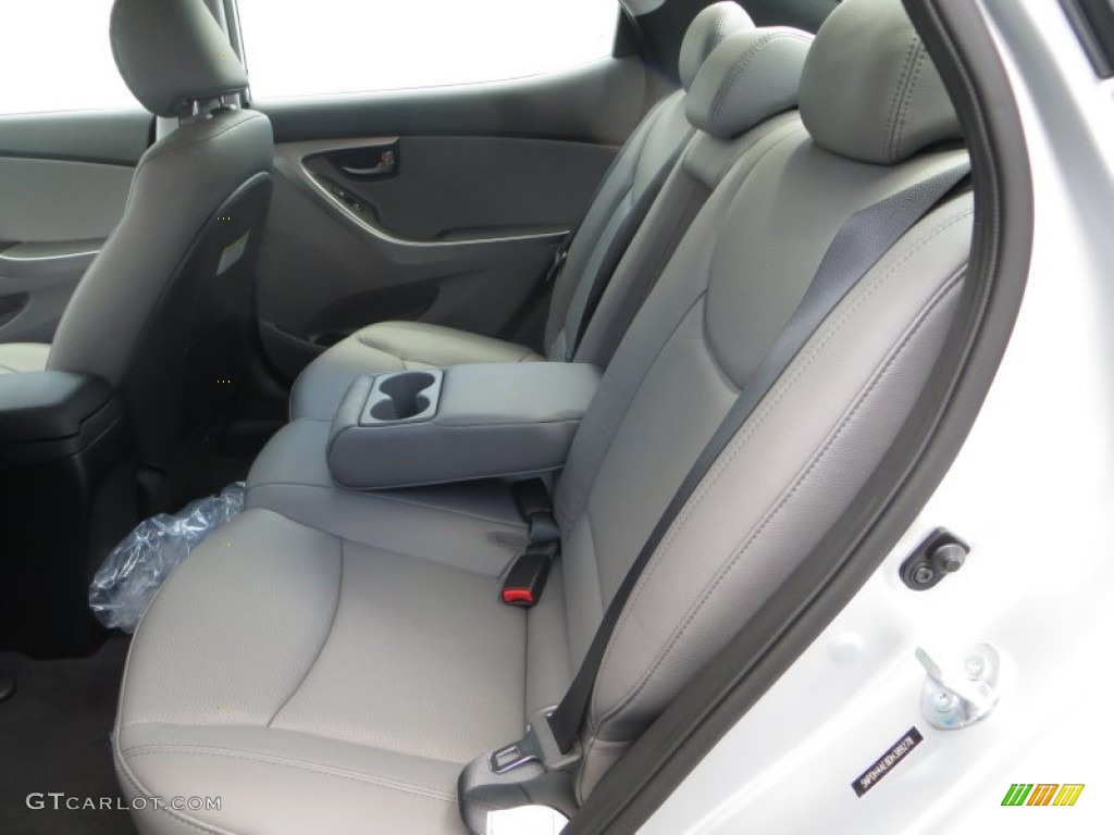 2013 Elantra Limited - Silver / Gray photo #20