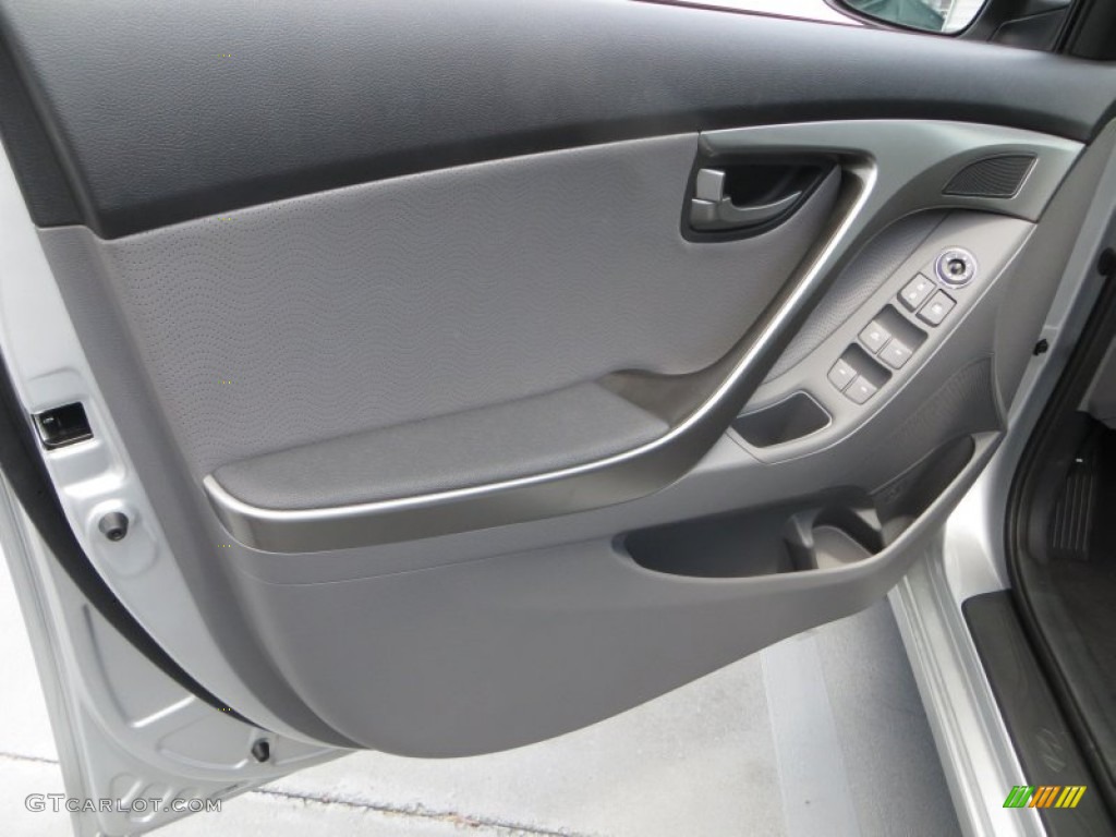 2013 Elantra Limited - Silver / Gray photo #21