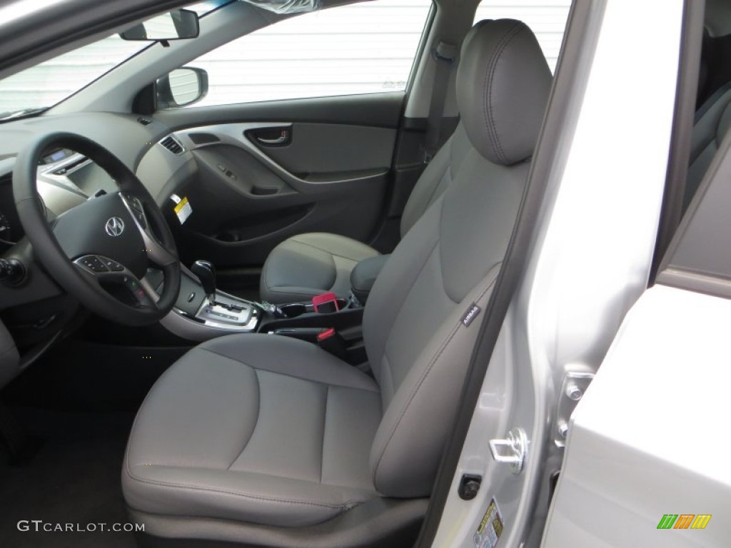 2013 Elantra Limited - Silver / Gray photo #22