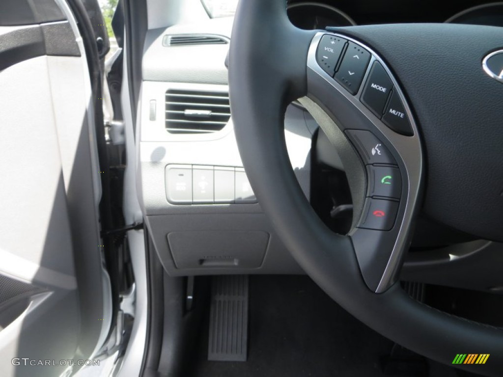 2013 Elantra Limited - Silver / Gray photo #33