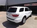 2013 Bright White Dodge Durango SXT  photo #3