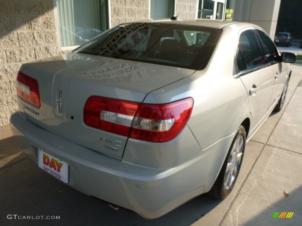 2008 MKZ AWD Sedan - White Suede / Sand photo #4