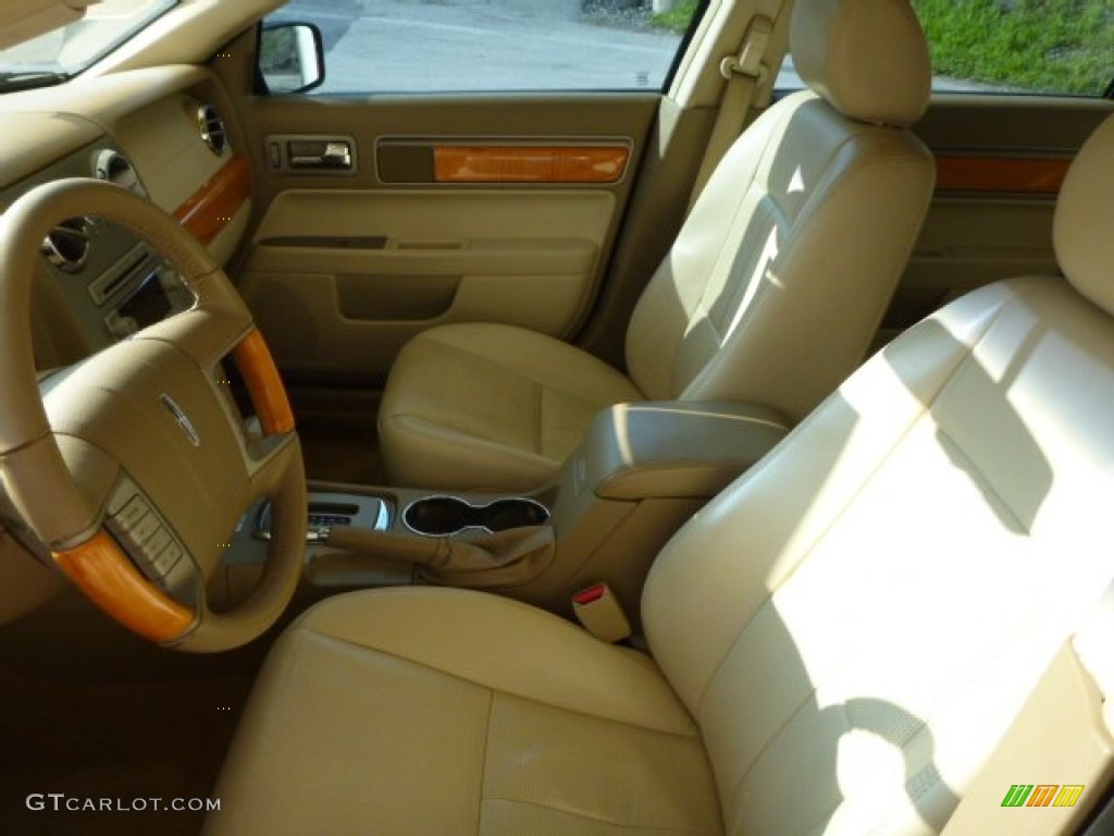 2008 MKZ AWD Sedan - White Suede / Sand photo #11