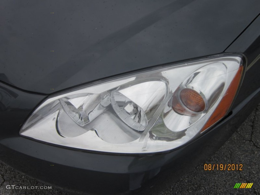 2008 G6 V6 Sedan - Dark Steel Gray Metallic / Ebony Black photo #7
