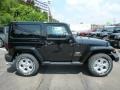 Black 2014 Jeep Wrangler Sahara 4x4 Exterior