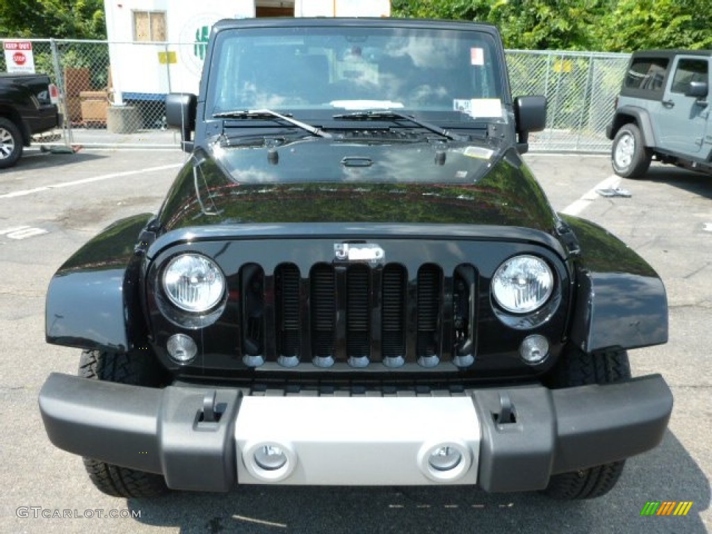 Black 2014 Jeep Wrangler Sahara 4x4 Exterior Photo #84856086