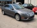 2010 Sterling Grey Metallic Ford Fusion SEL V6  photo #2